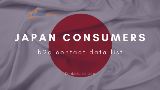 Japan Consumers Contact List