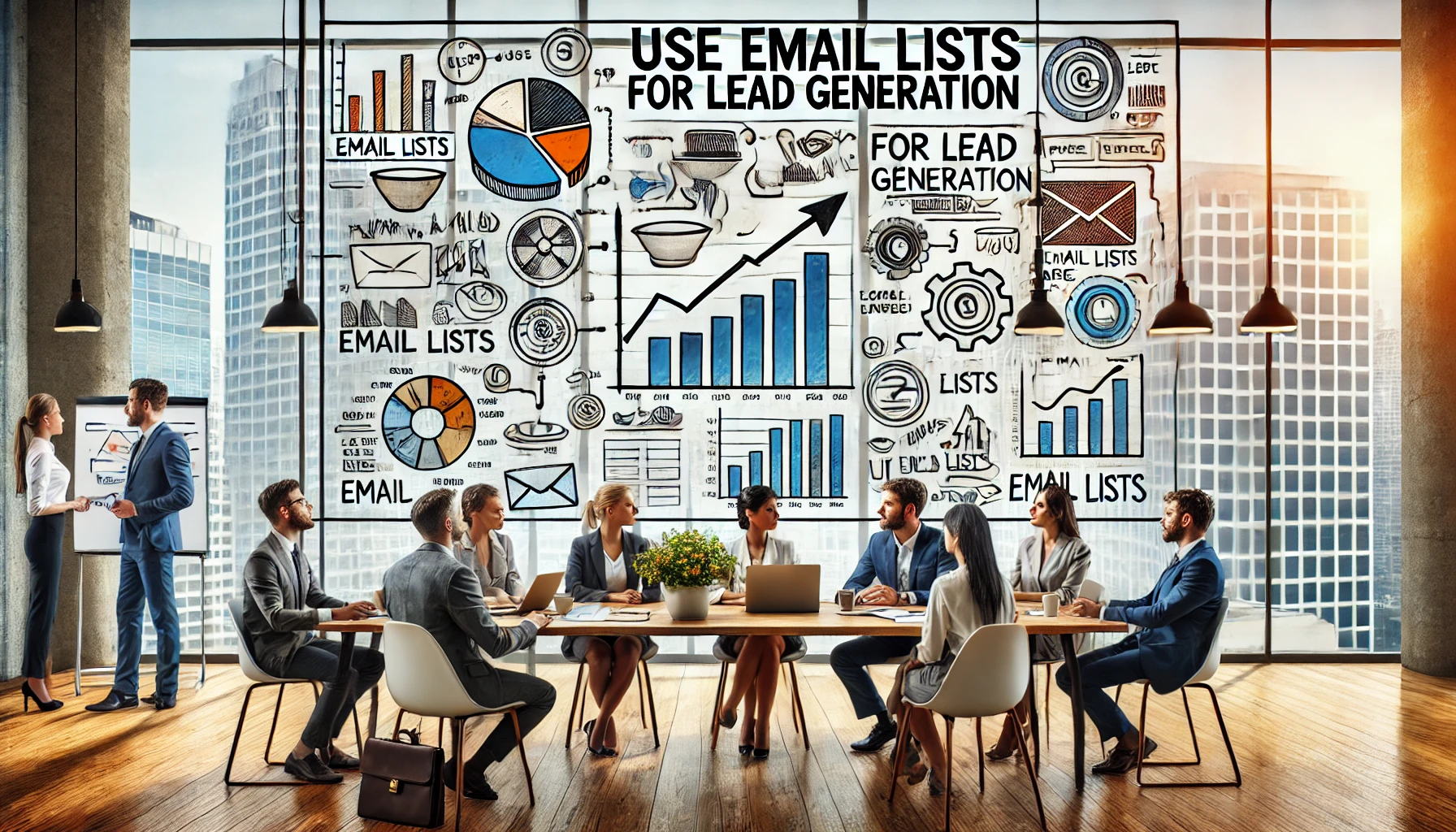 how to use email list for lead generation